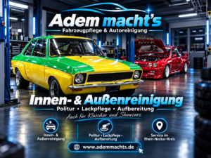Fahrzeugpflege mit Charakter – klassische Autos im Rhein-Neckar-Kreis