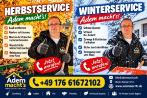 Herbst- und Winterservice im Rhein-Neckar-Kreis: Adem macht’s – Anruf genügt!